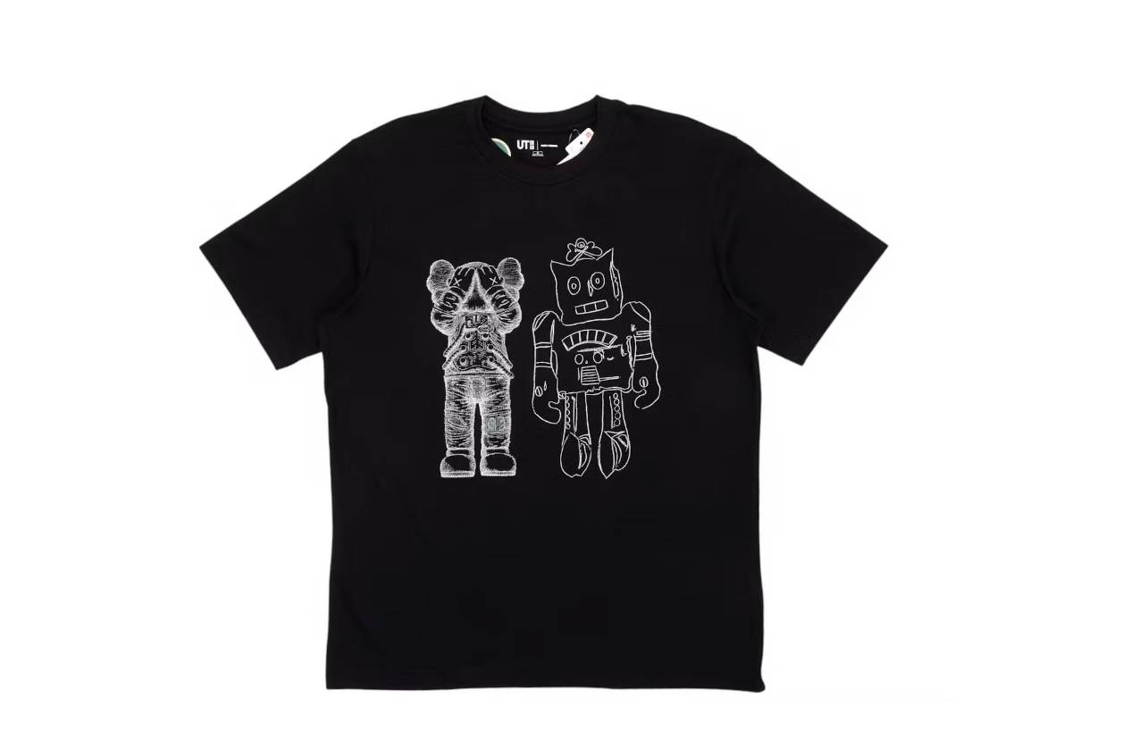 KAWS x Uniqlo Warhol UT Graphic 476351 T-shirt Black