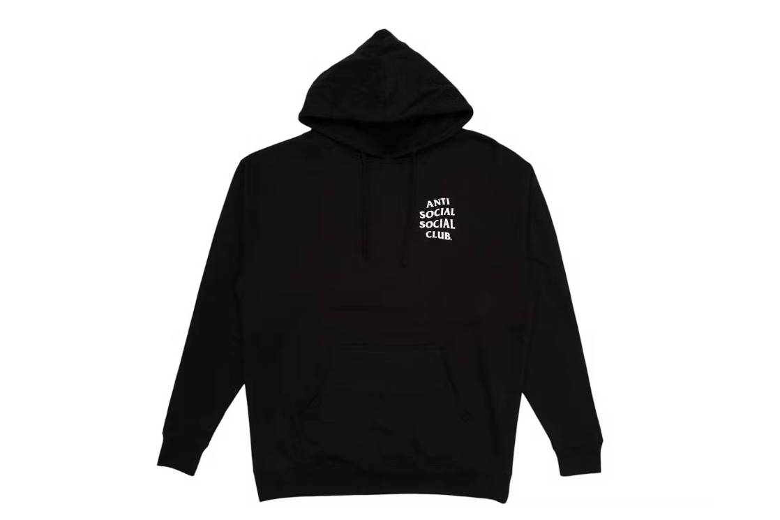 Anti Social Social Club Mind Games Hoodie Black