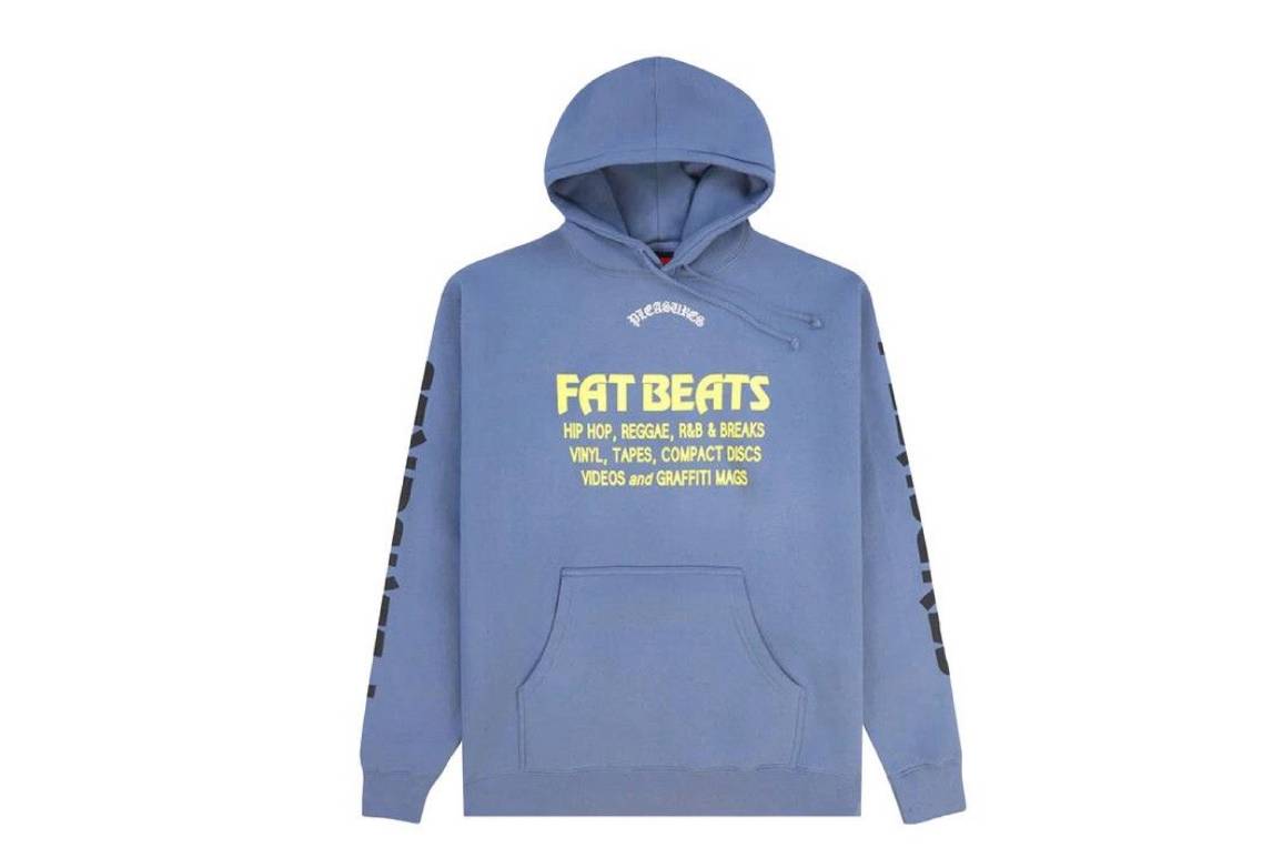 Pleasures Sections Hoodie  Storm Blue