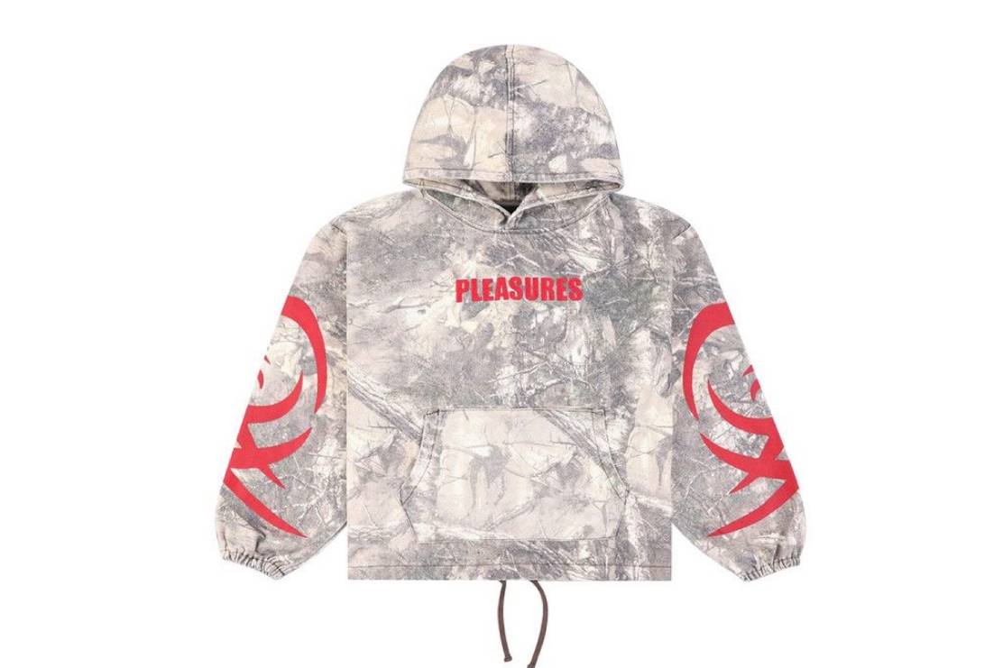 Pleasures Hunt Canvas Poncho Hoodie Camo