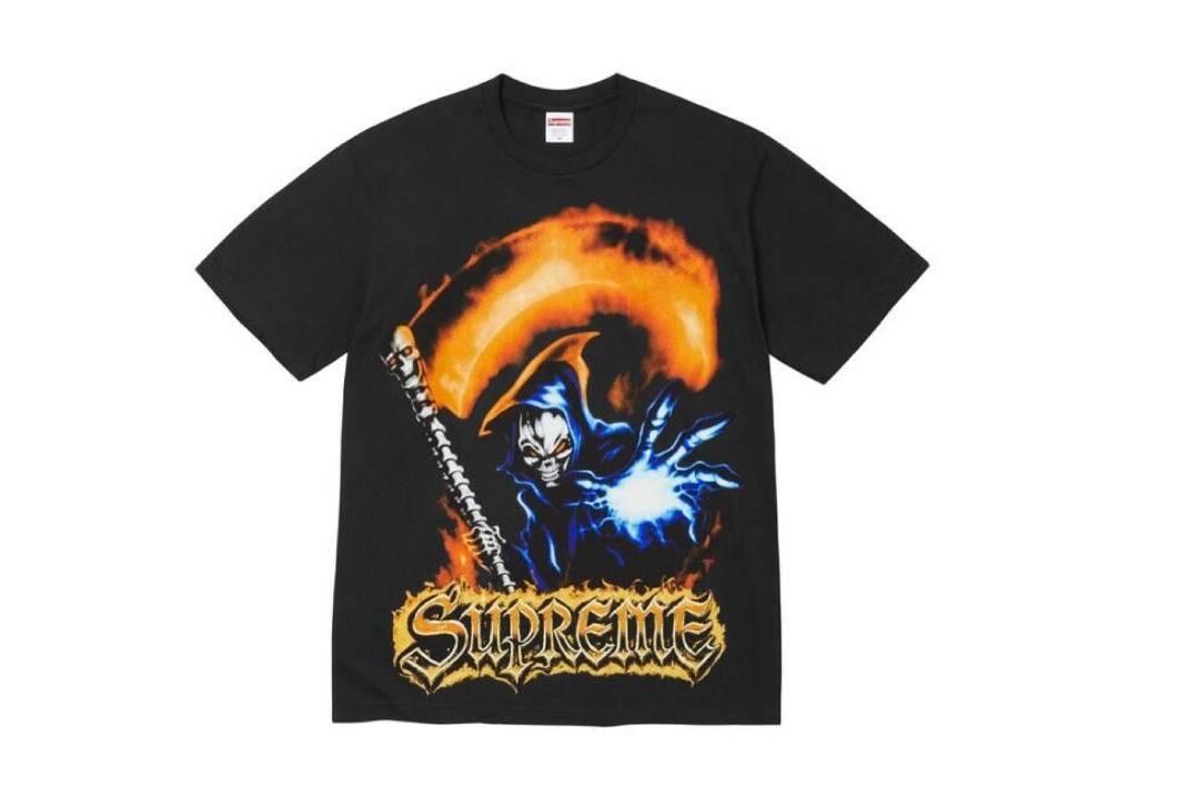 Supreme Grim Reaper Tee Black