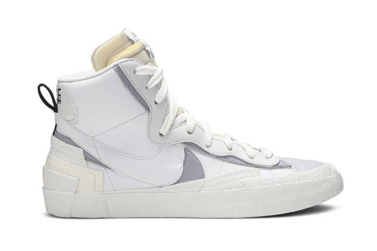Nike Blazer Mid sacai White Grey