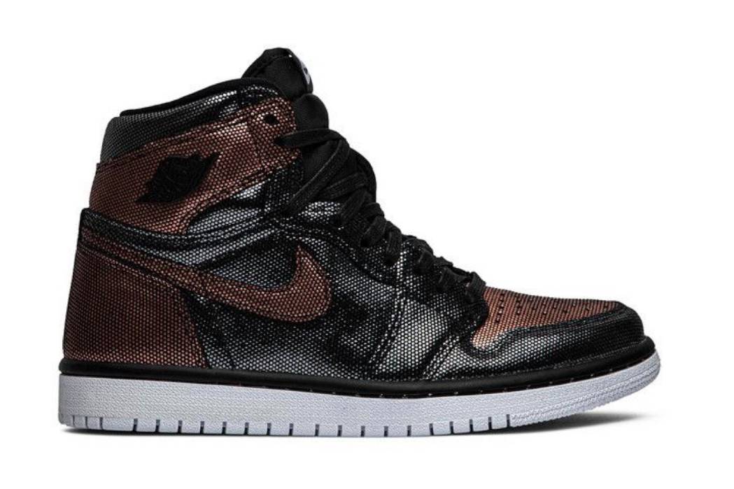 Jordan 1 Retro High Fearless Metallic Rose Gold (Women's)