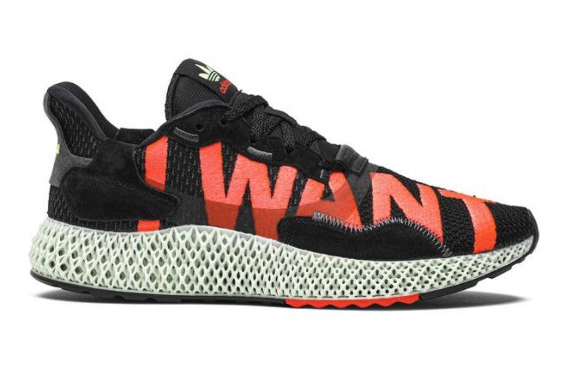 adidas ZX 4000 4D I Want I Can Black