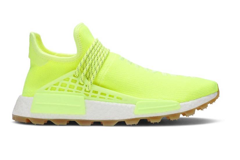 adidas NMD Hu Trail Pharrell Now Is Her Time Solar Yellow