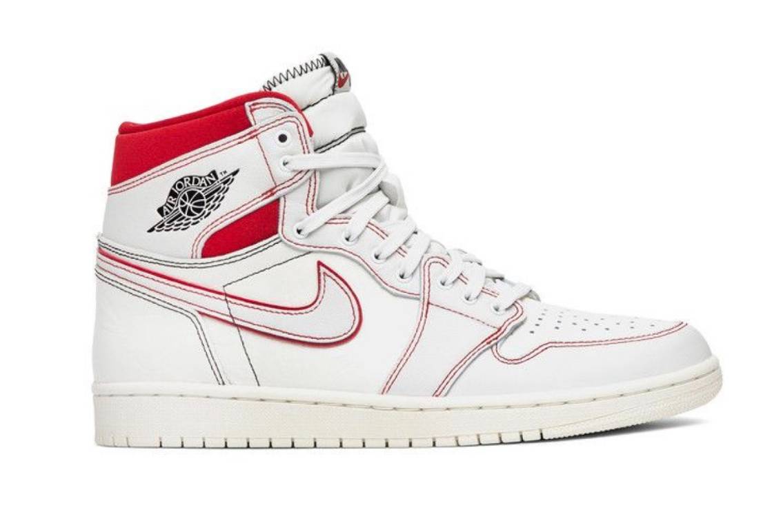 Jordan 1 Retro High Phantom Gym Red