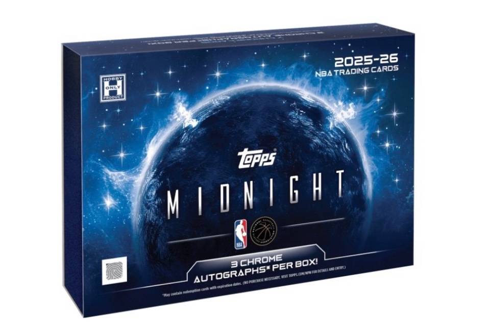 2025-26 Topps Midnight Basketball Hobby Box
