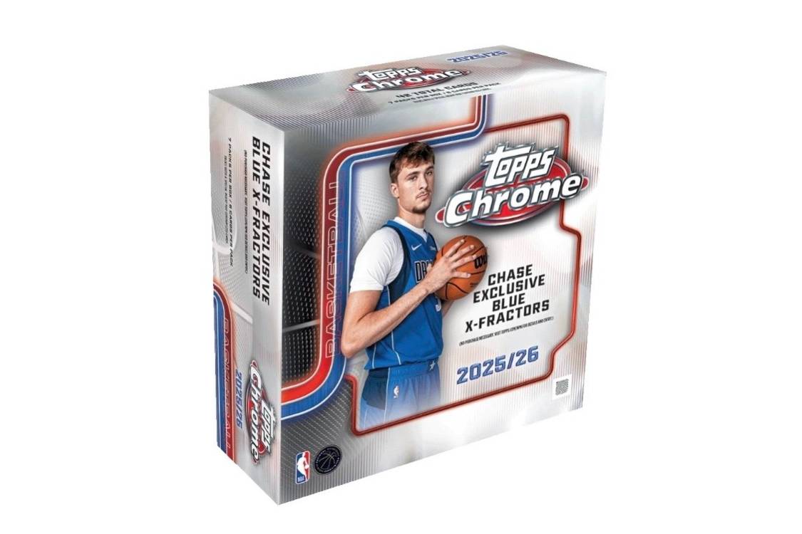 2025-26 Topps Chrome Basketball Mega Box