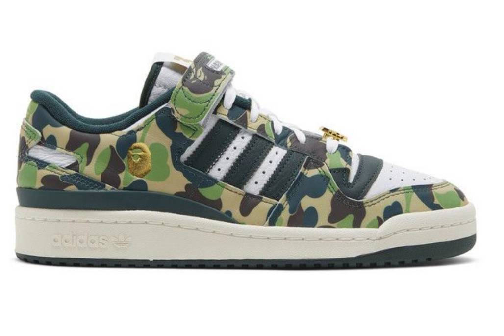 adidas Forum 84 Low Bape 30th Anniversary Green Camo