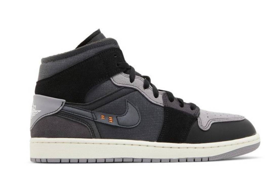 Jordan 1 Mid Craft Inside Out Black