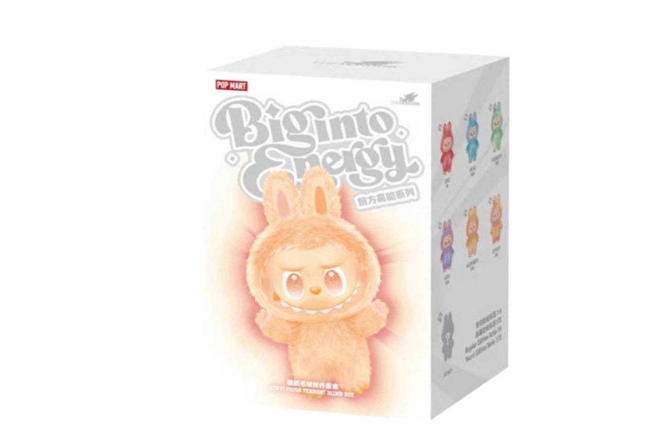 Pop Mart Labubu The Monsters Big into Energy Series Vinyl Plush Pendant Single Blind Box