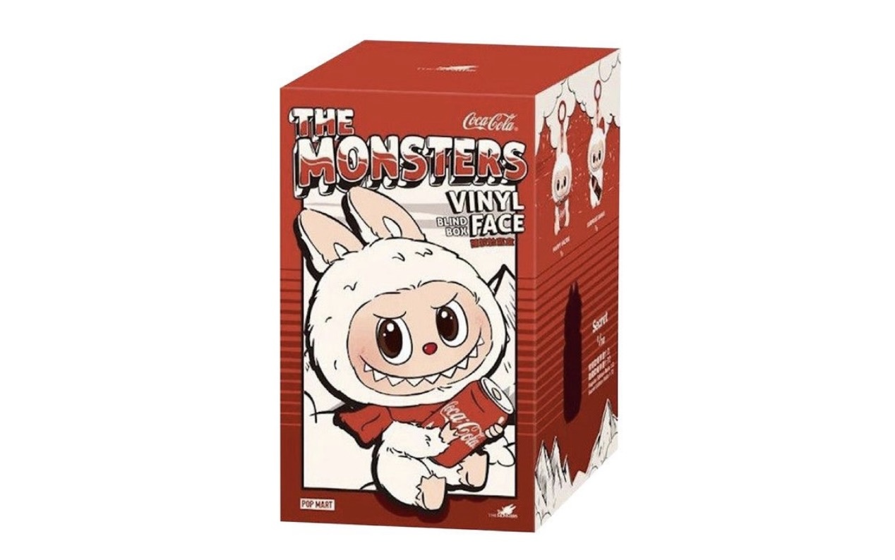 Pop Mart Labubu The Monsters Coca Cola Series Vinyl Face Single Blind Box
