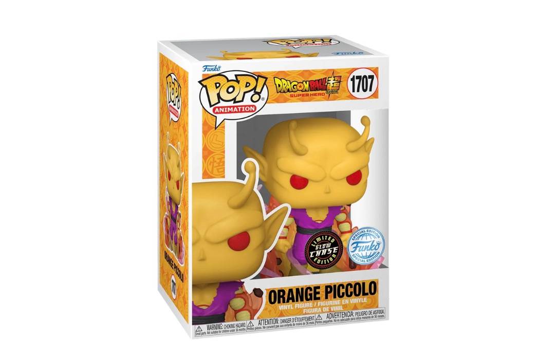 FUNKO POP ANIMATION CHASE DRAGON BALL SUPER SUPER HERO - ORANGE PICCOLO 1707