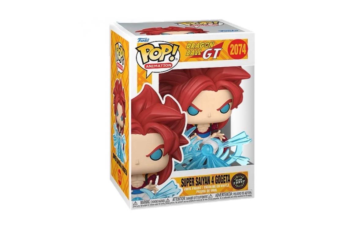 Dragon Ball GT Pop! Animation #2074 Super Saiyan 4 Gogeta (Chase)