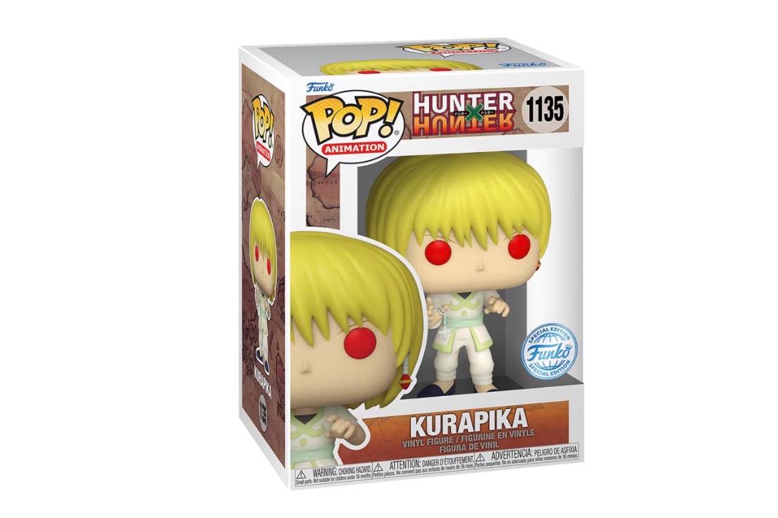 Funko Pop! Animation: Hunter x Hunter – Kurapika Scarlet Eyes  #1135 Chain Special Edition Multicolor Exclusive