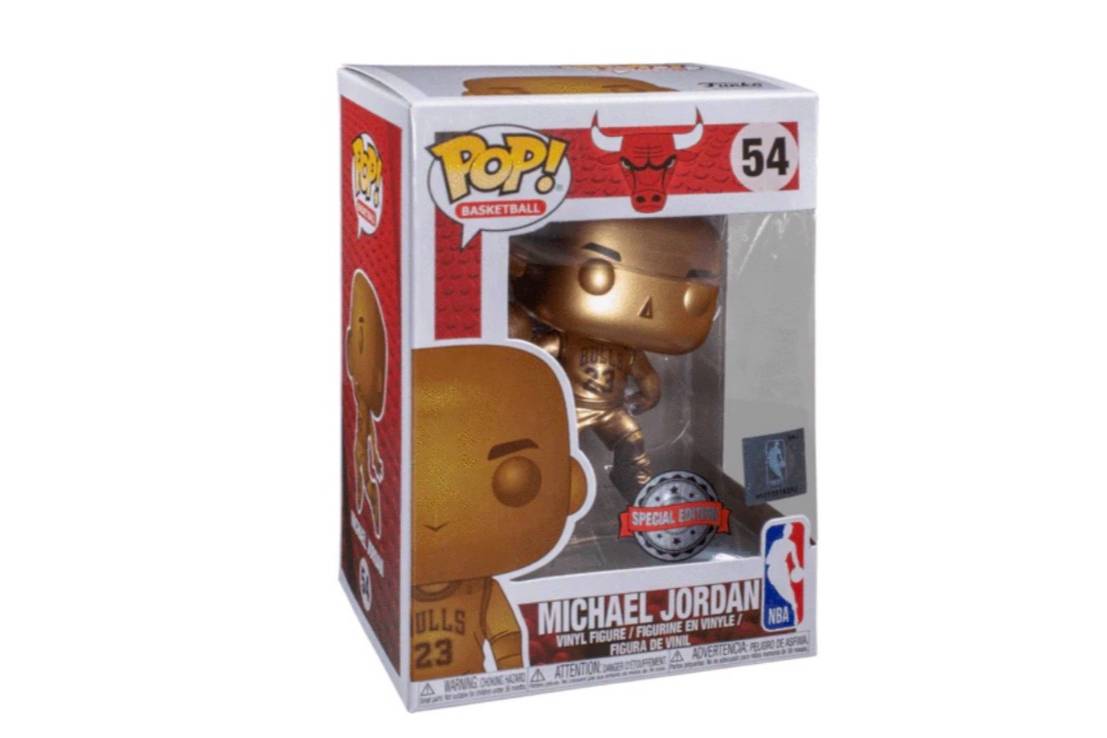 Funko Pop! Basketball Chicago Bulls Michael Jordan Bronzed Special Edition Figure #54