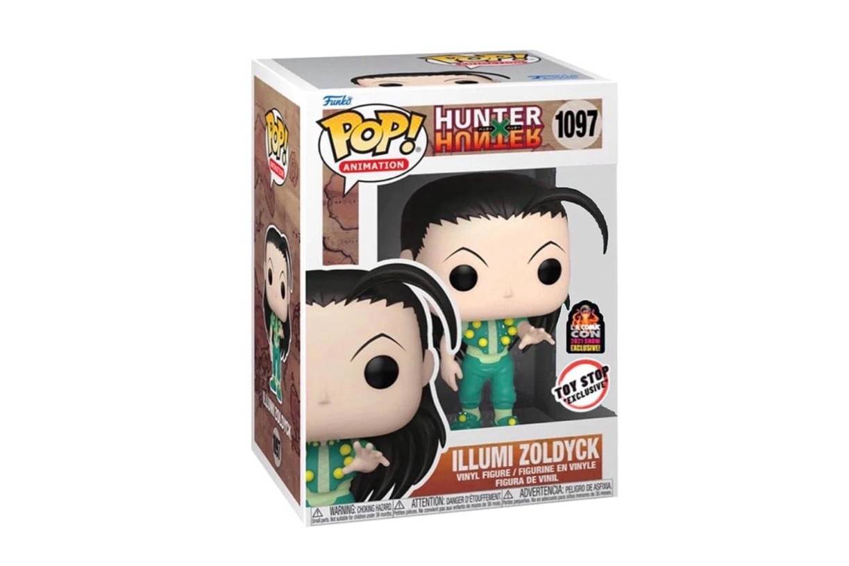 Funko Pop! Animation Hunter x Hunter Illumi Zoldyck 2021 LA Comic Con Toy Stop Exclusive Figure #1097