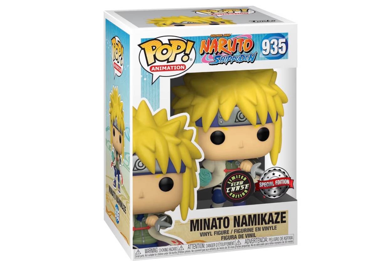 Funko Pop! Animation Naruto Shippuden Minato Namikaze GITD Chase Special Edition Figure #935