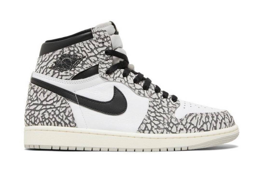 Jordan 1 Retro High OG White Cement