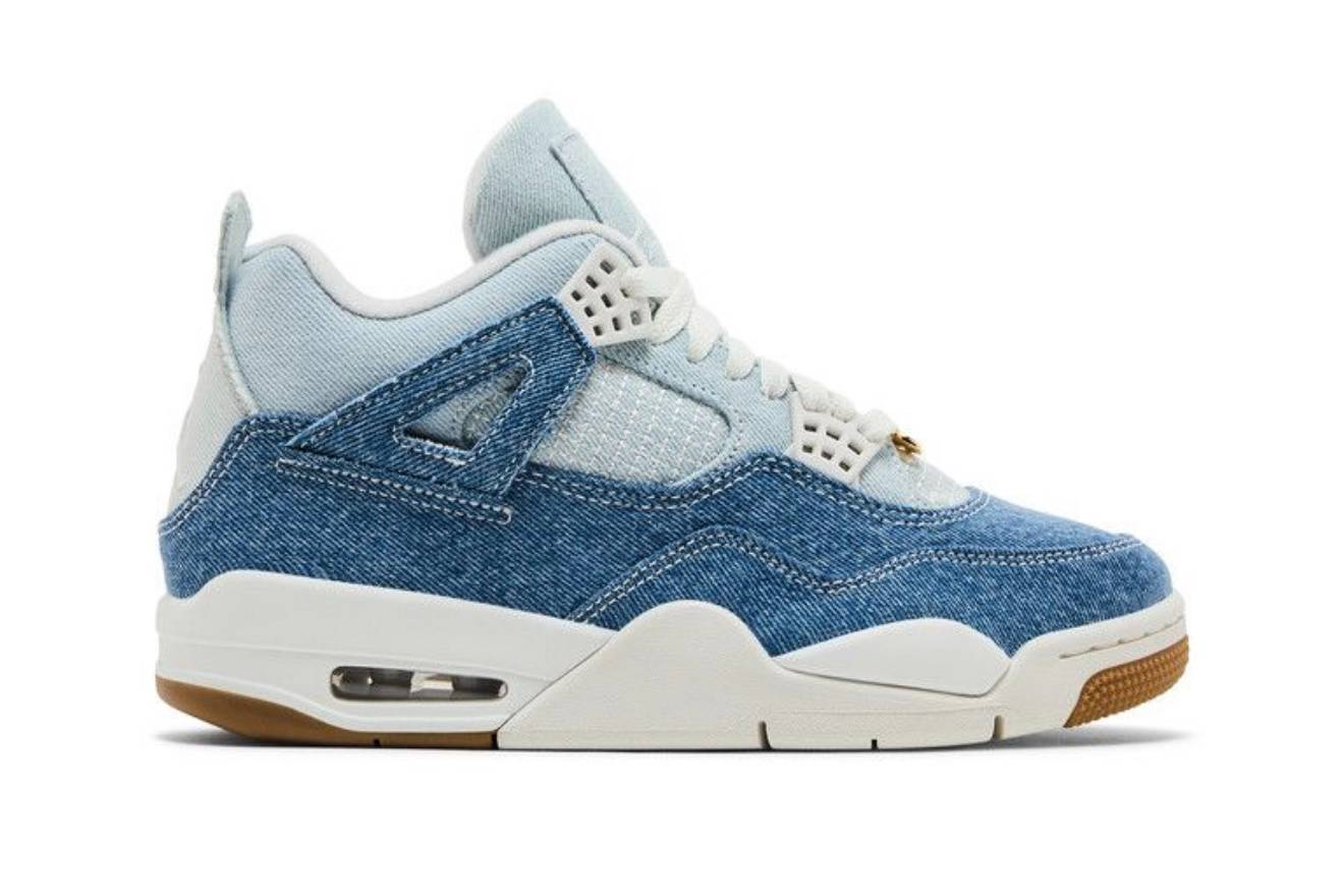 Jordan 4 Retro TEX Denim Worn Blue (Women's)