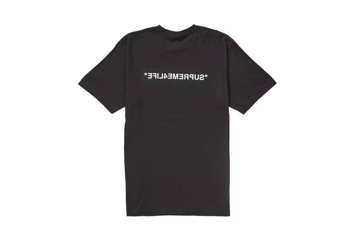 Supreme 4 Life Tee Black