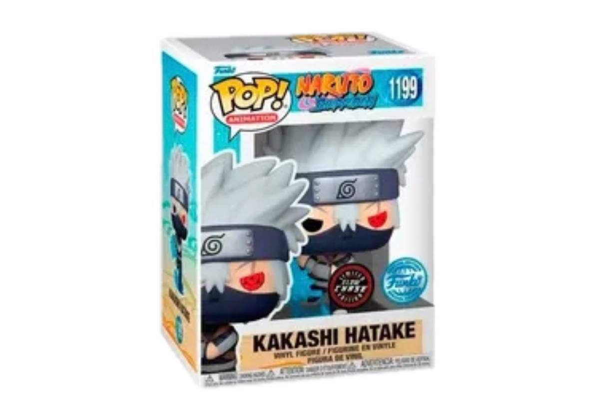 Funko Pop! Animation Naruto Shippuden Kakashi Hatake GITD Chase Edition Funko Pop Exclusive #1199