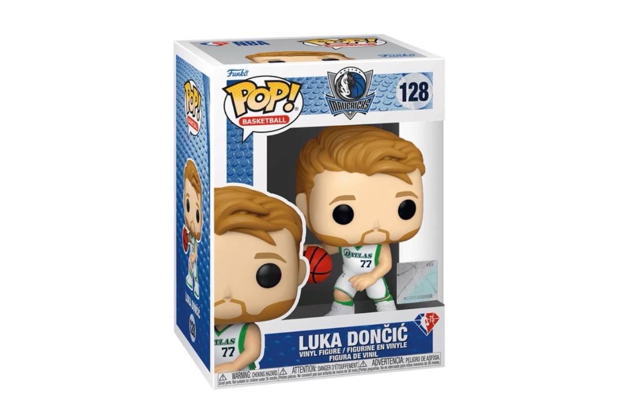 Funko Pop! Basketball: Dallas Mavericks Luka Doncic Figure #128