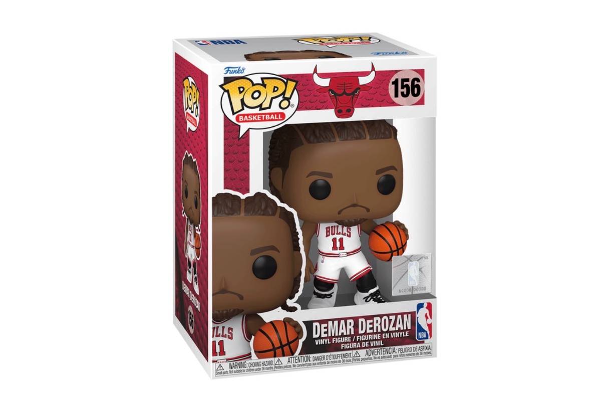 Funko Pop! Basketball: Chicago Bulls DeMar DeRozan #156