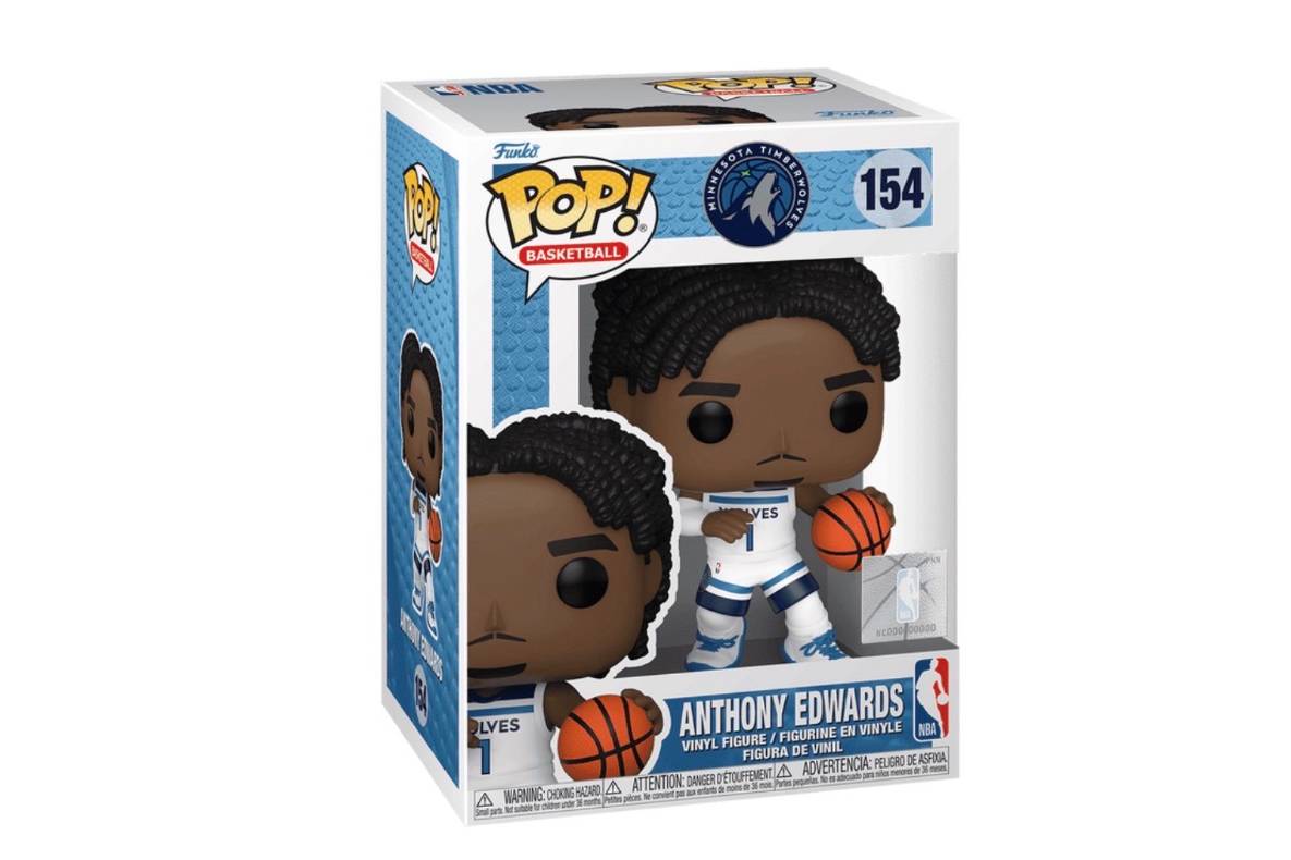 Funko Pop! Basketball: Minnesota Timberwolves Anthony Edwards Figure #154