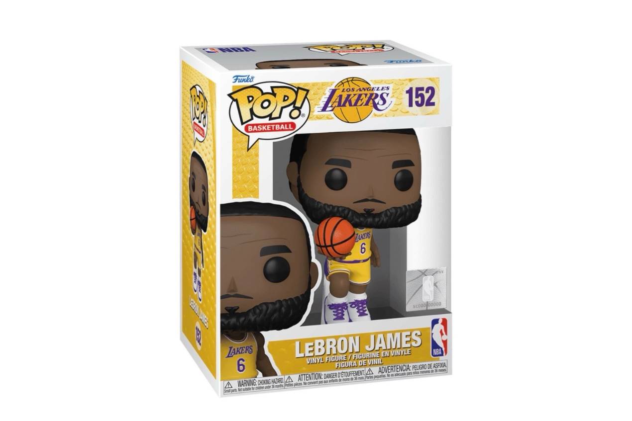 Funko Pop! Basketball NBA LeBron James Lakers (Yellow Jersey) #152