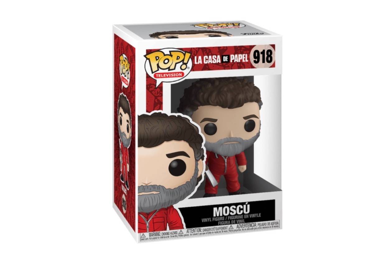 Funko Pop! Television : La Casa De Papel Figure  Moscu #918
