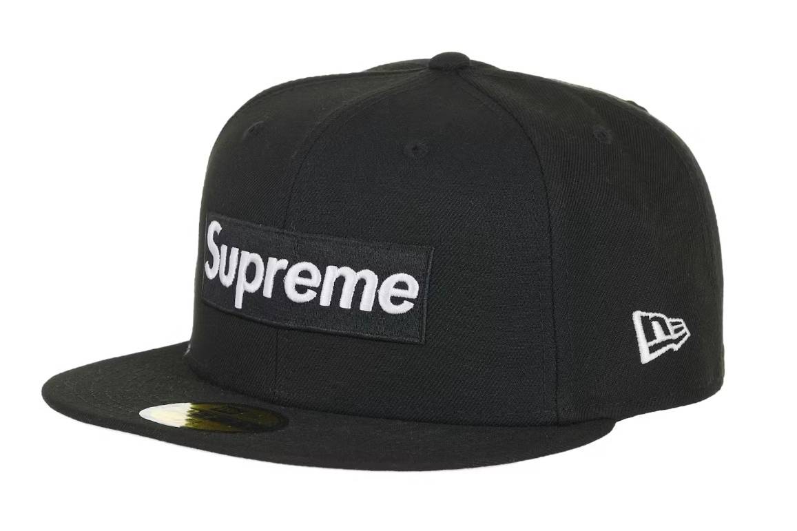 Supreme Shop Box Logo New Era 59Fifty Fitted Hat Black