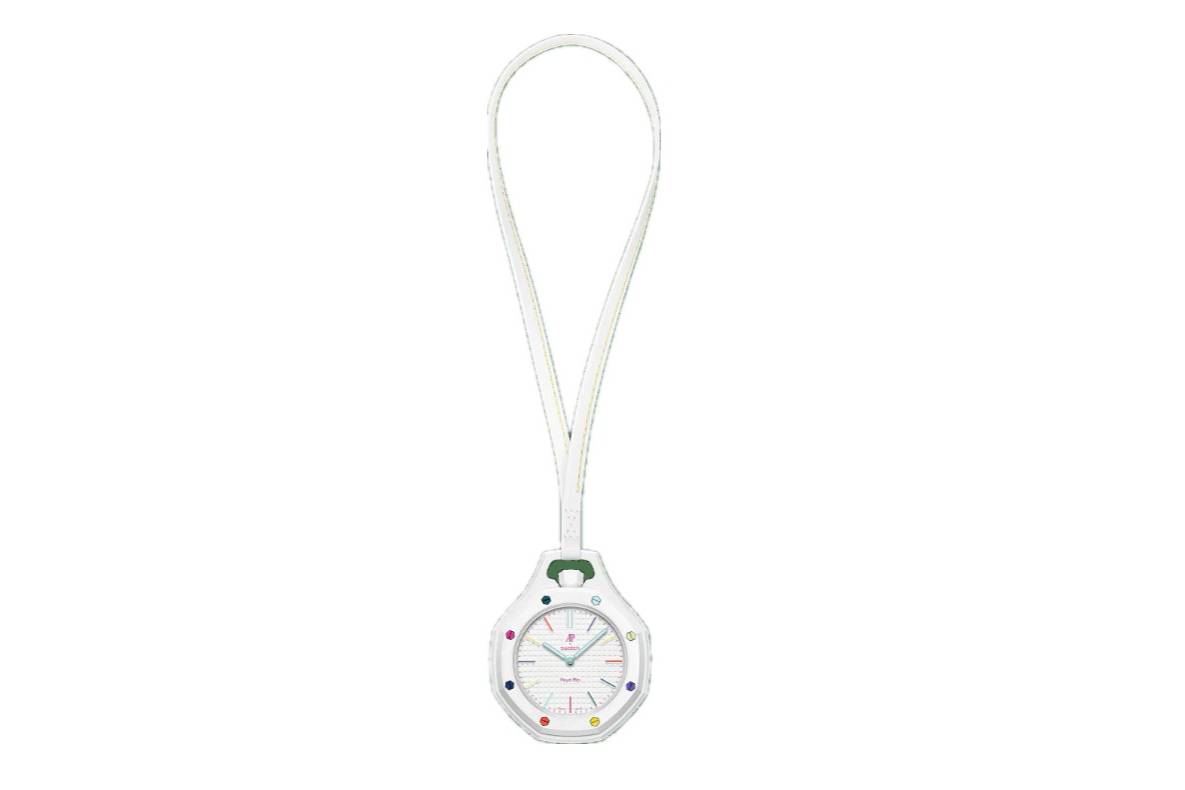 Swatch x Audemars Piguet Bioceramic Royal Pop Huit Blanc