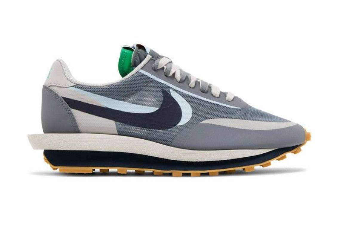 Nike LD Waffle sacai CLOT Kiss of Death 2 Cool Grey