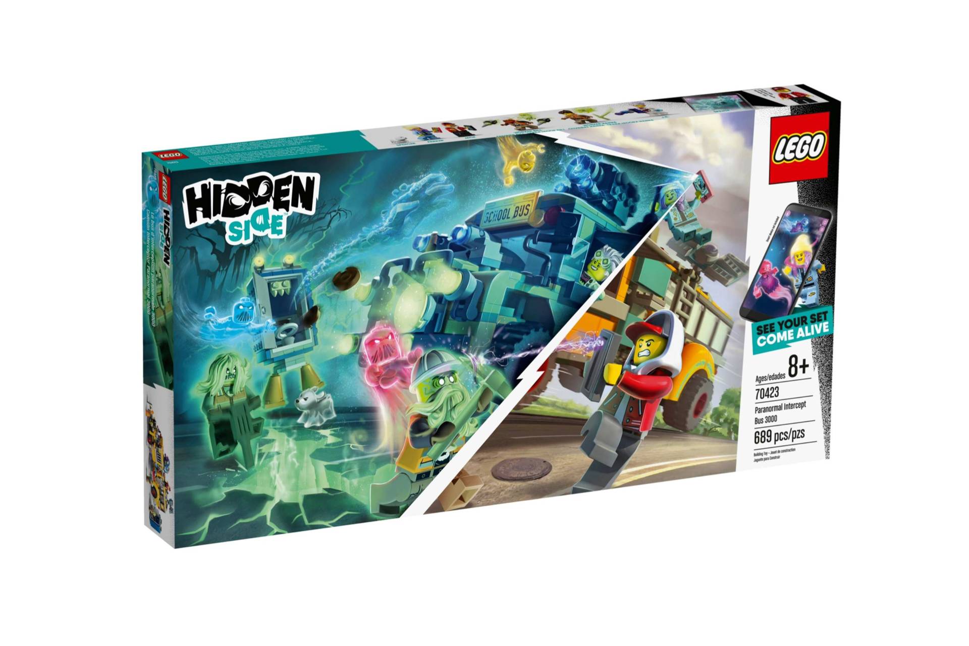 LEGO Hidden Side Paranormal Intercept Bus 3000 Set 70423