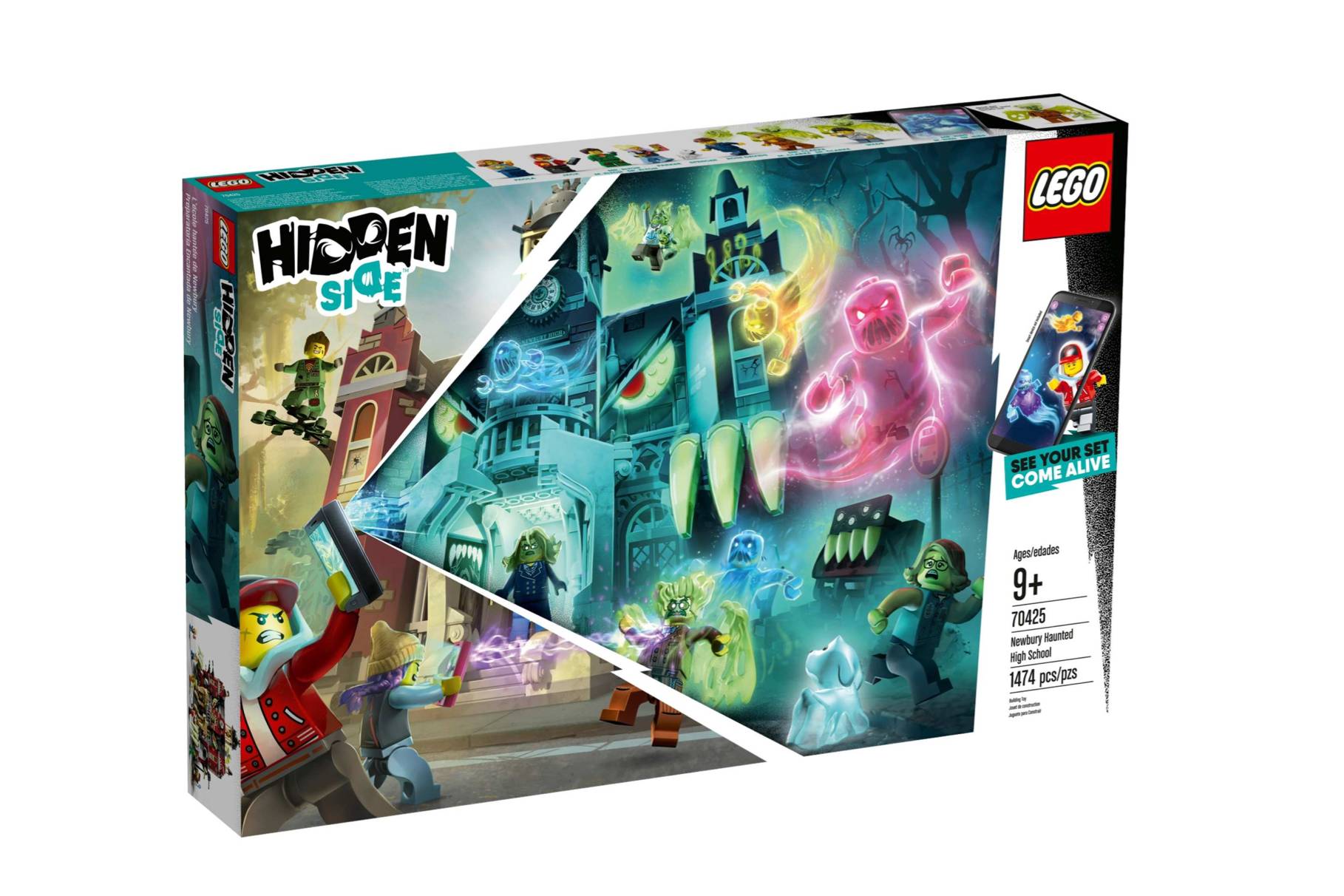 LEGO Hidden Side Newbury Haunted High School Set 70425