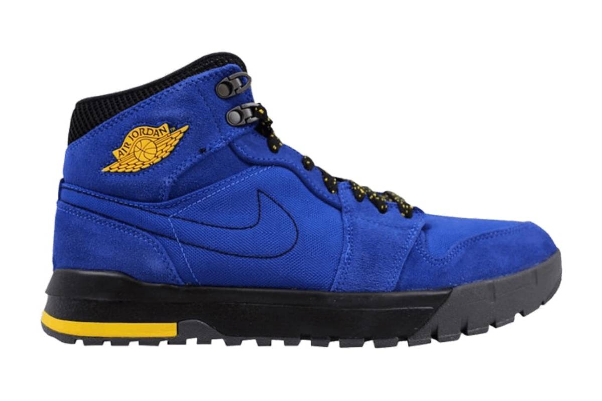 Jordan 1 Trek Game Royal Varsity Maize Black Dark Grey