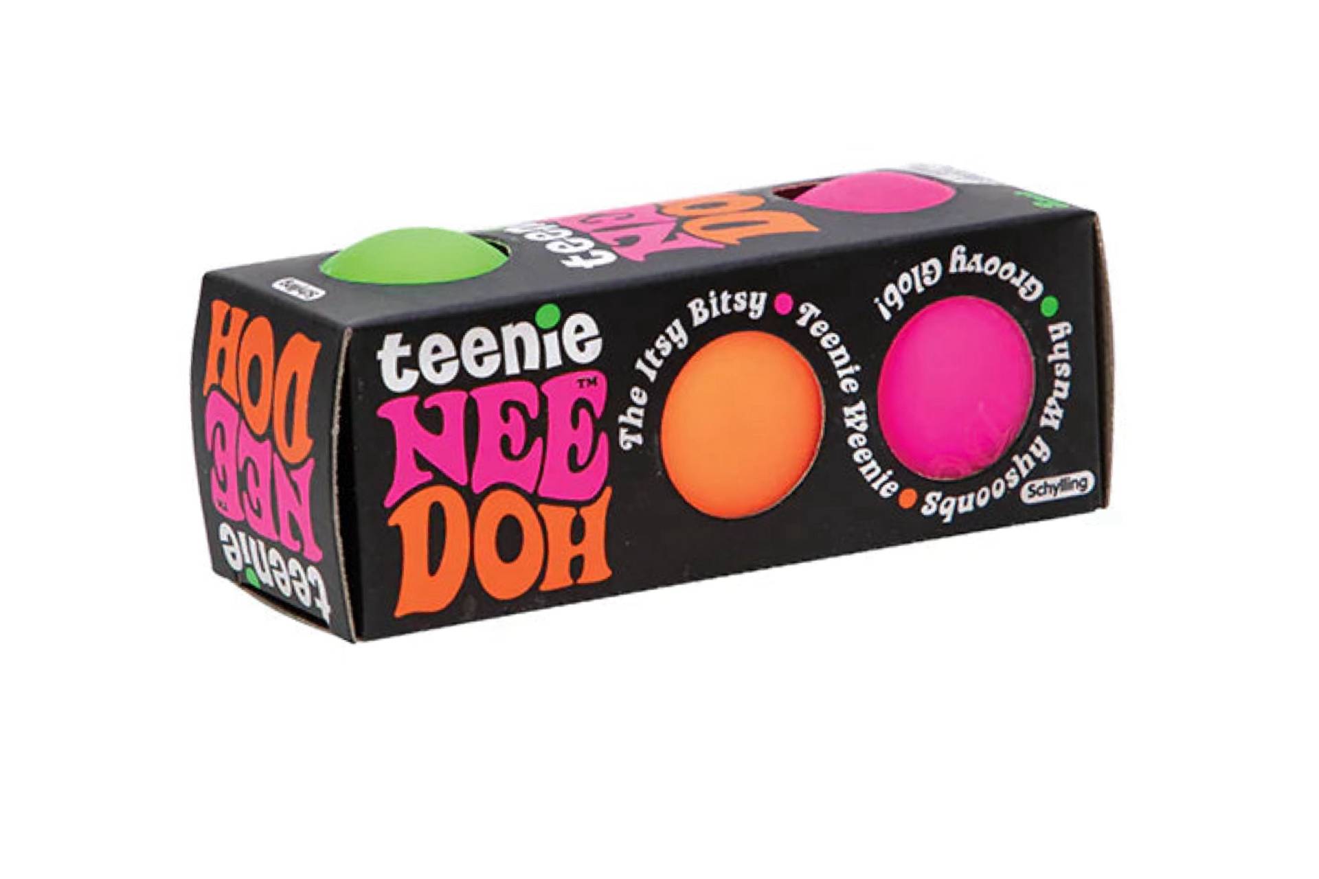 Needoh Tennie Schylling  Ball  Set of 3  Color may vary 