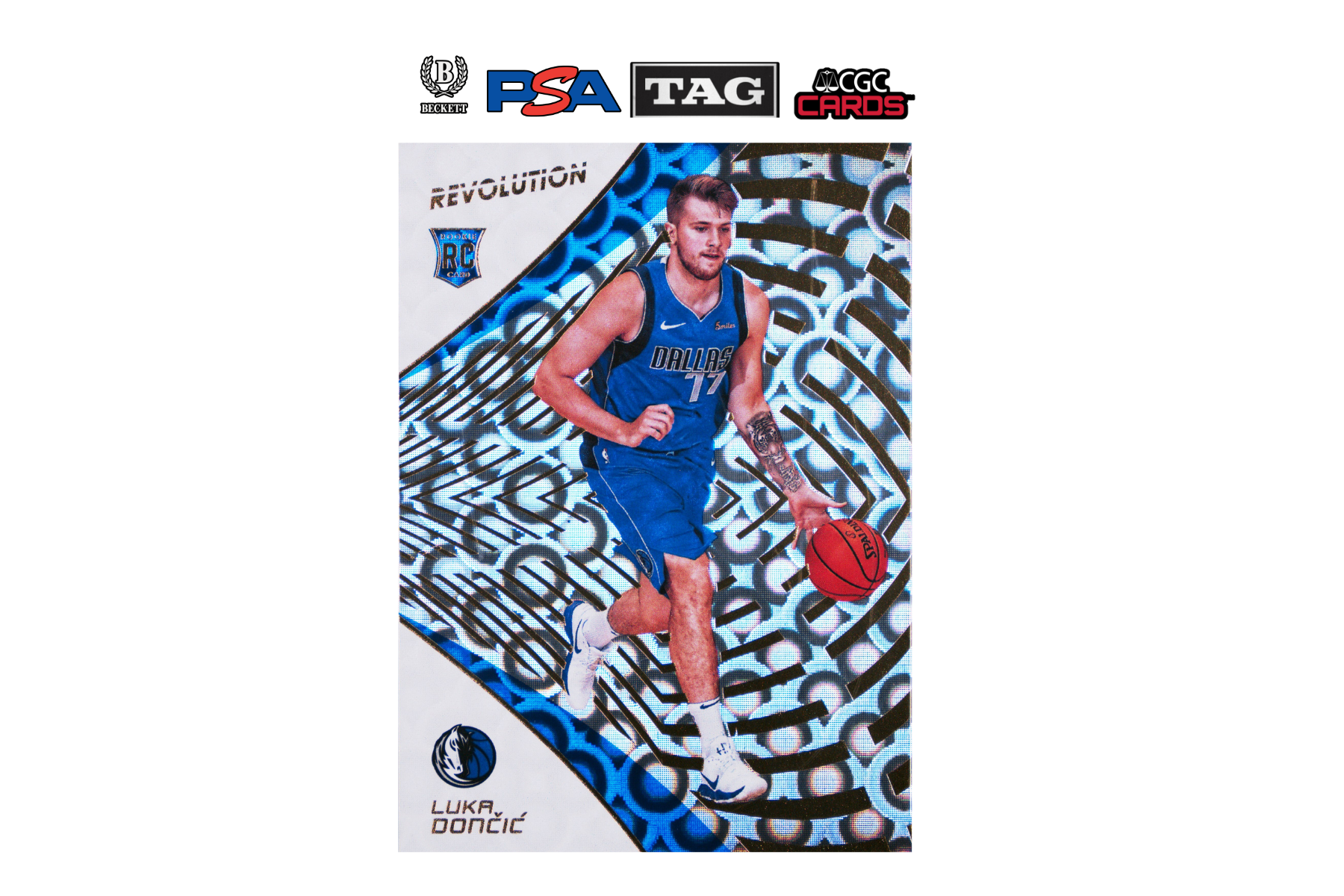 2018-19 Panini Revolution Luka Doncic #128 Groove