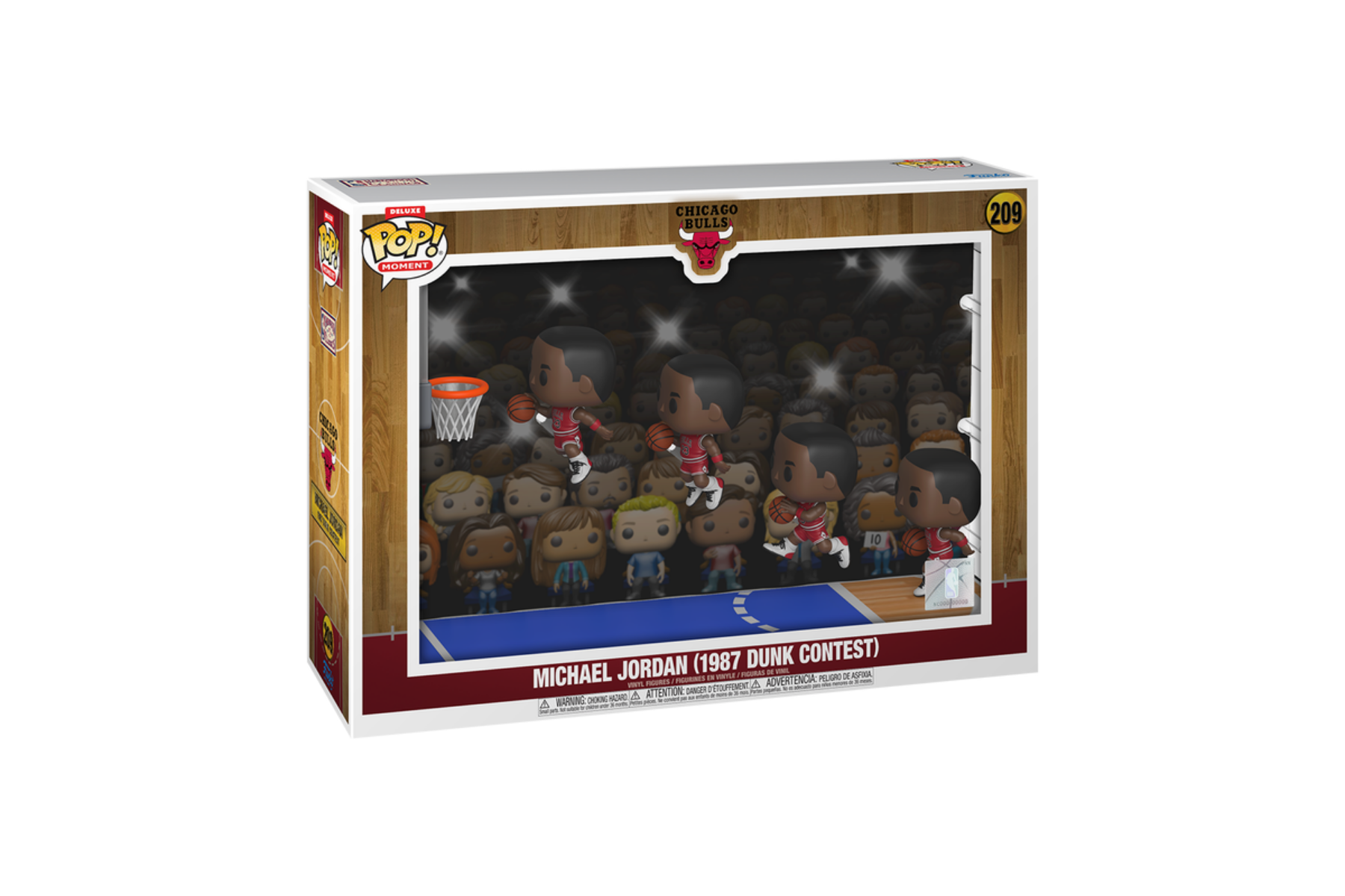 Funko POP! Deluxe Moment Michael Jordan  ( 1987 Dunk Contest ) #209