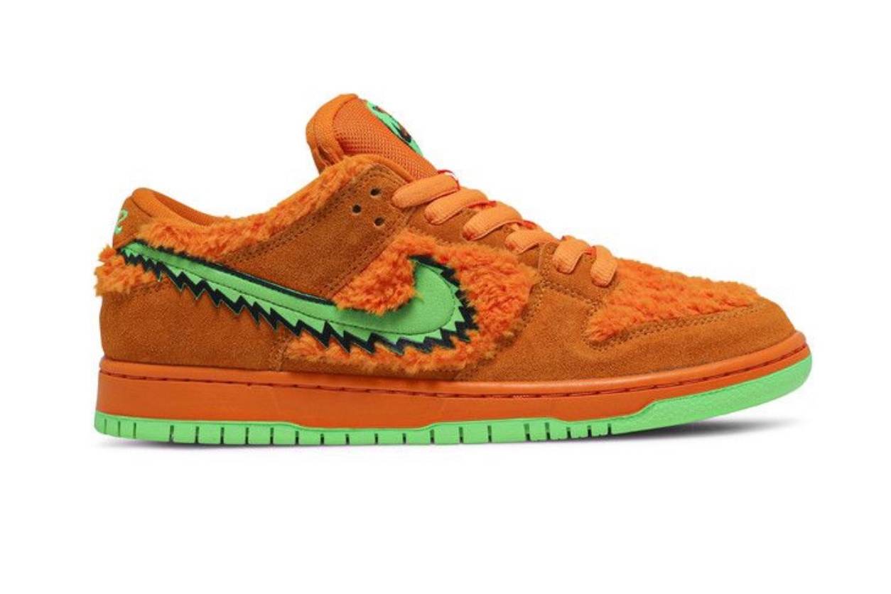 Nike SB Dunk Low Grateful Dead Bears Orange