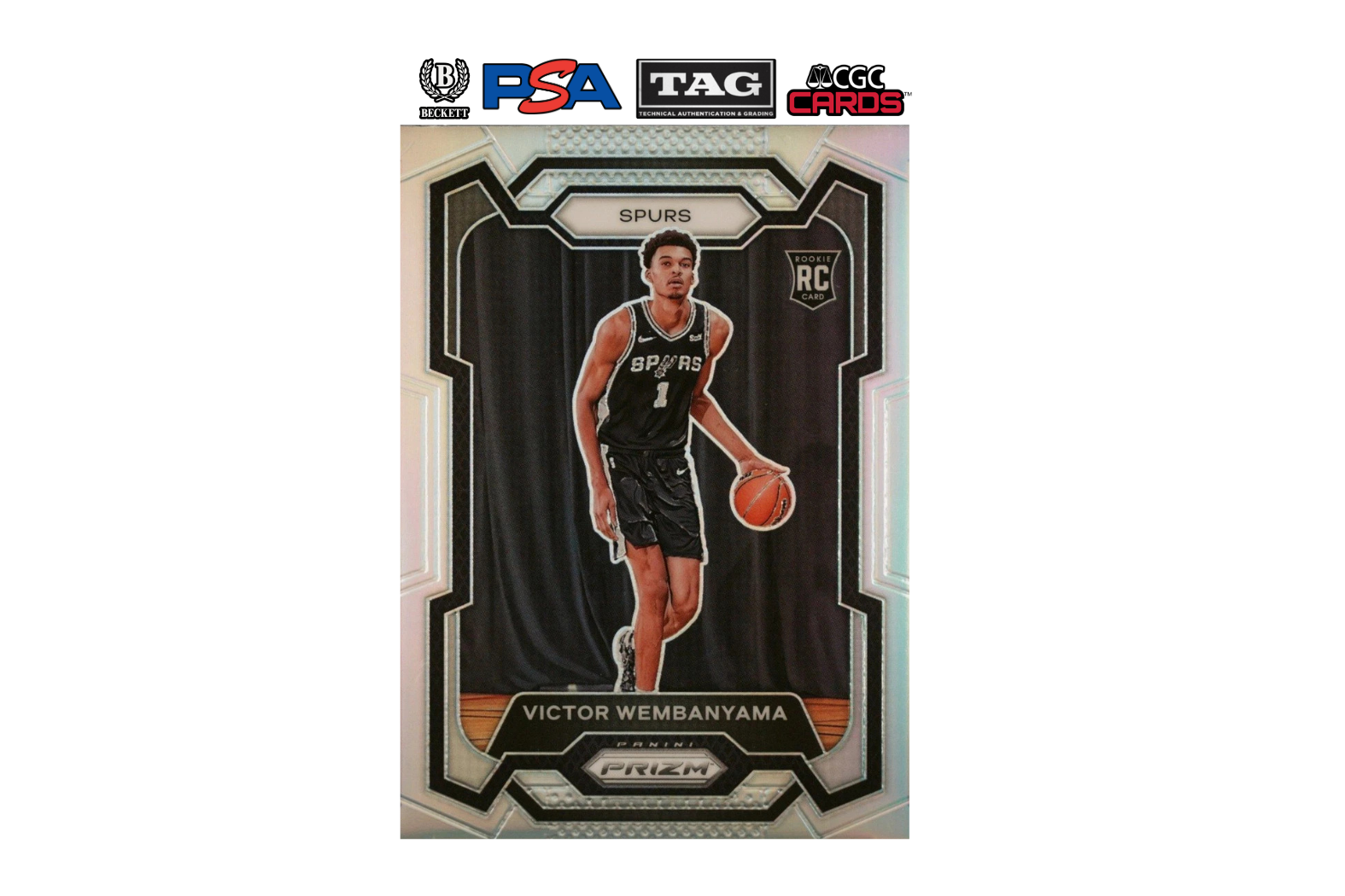 2023-24 Panini Prizm Victor Wembanyama #136 Silver