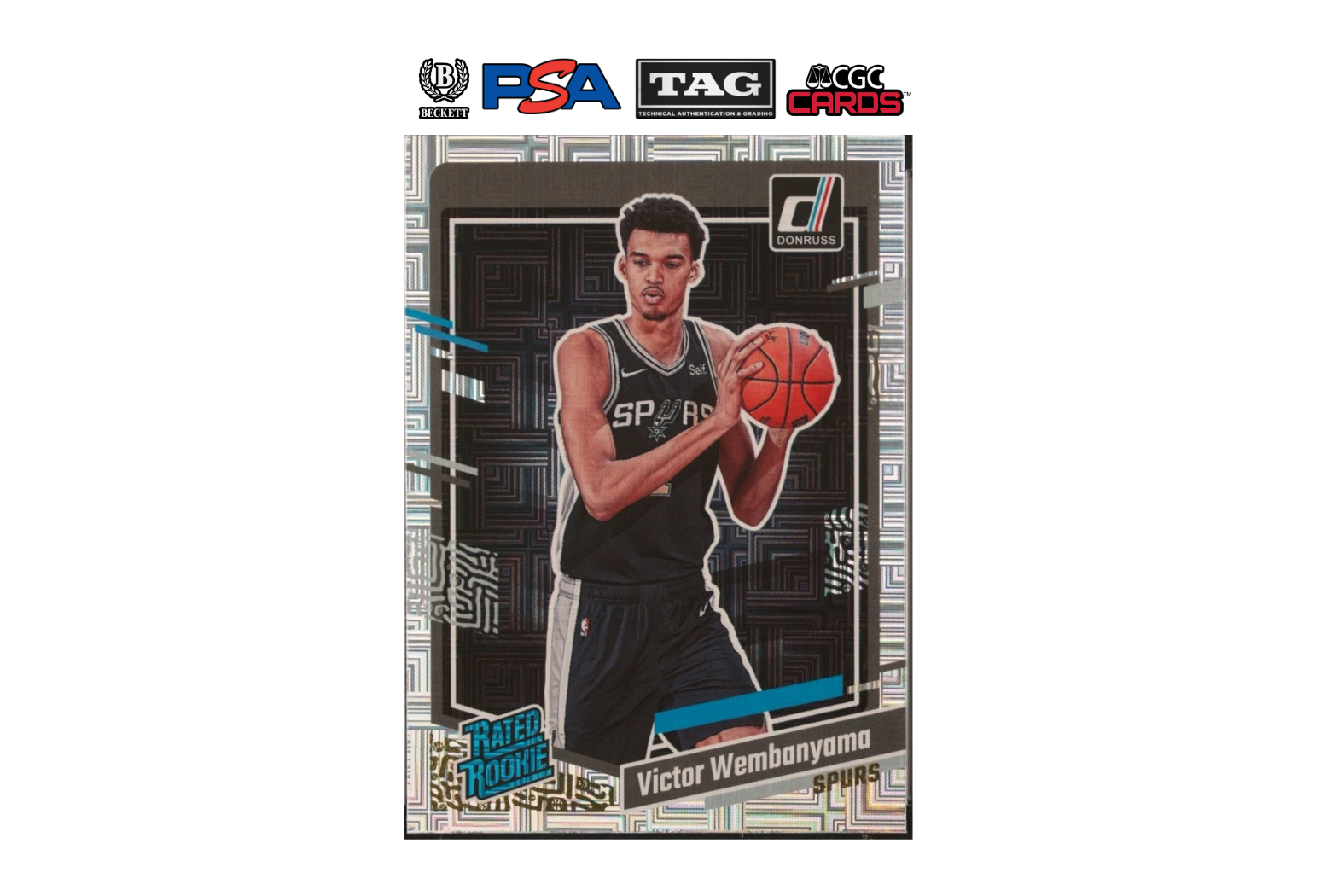2023-24 Panini Donruss Victor Wembanyama #220 Rated Rookie Choice