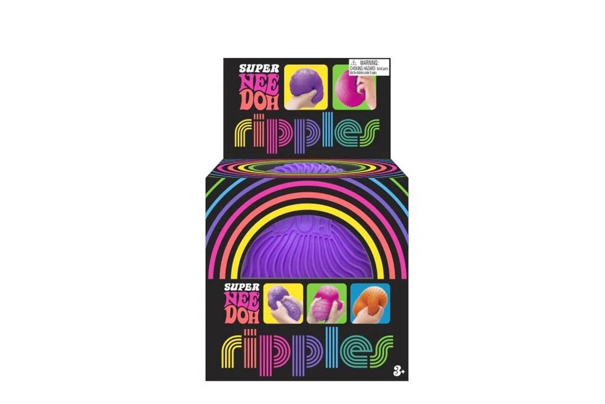 NeeDoh Super Ripples Fidget Ball Purple