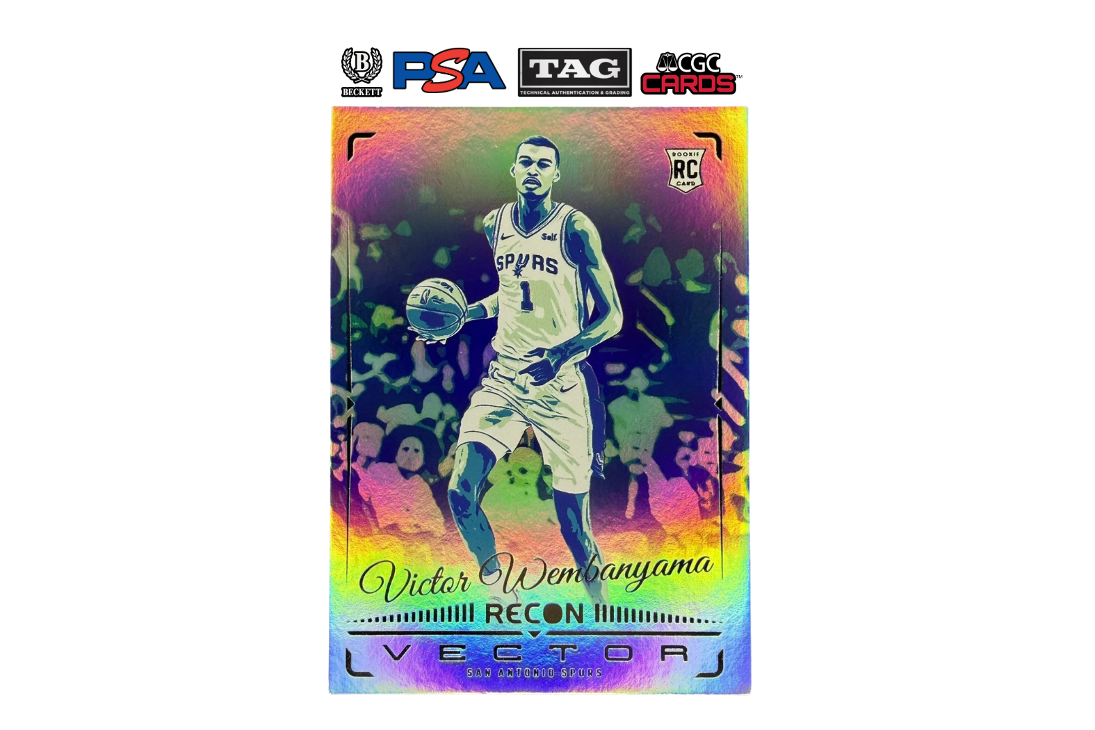 2023-24 Panini Recon Victor Wembanyama #22 Vector
