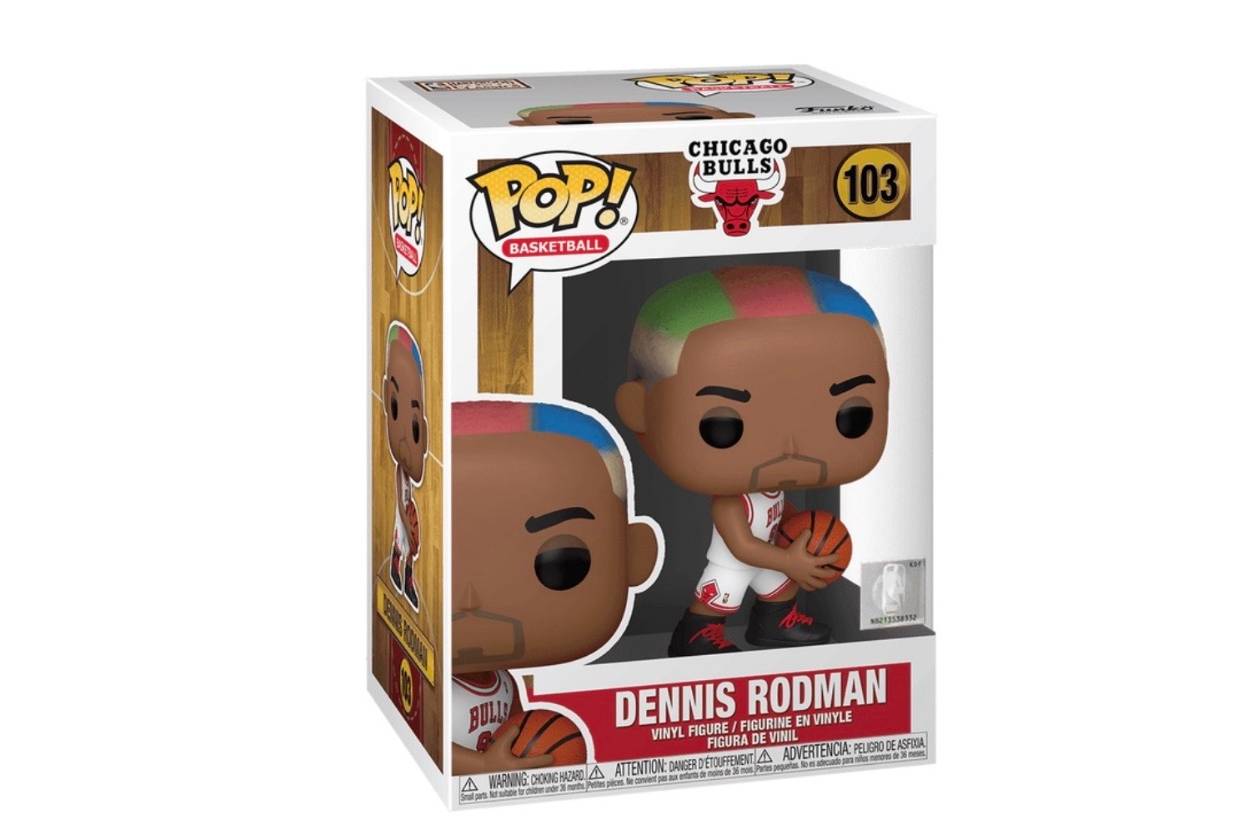 Funko Pop! Basketball Chicago Bulls Dennis Rodman Figure #103
