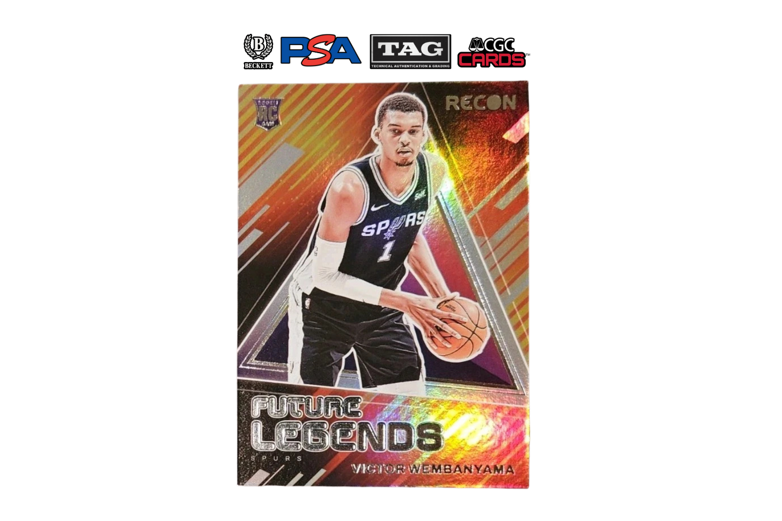2023-24 Panini Recon Victor Wembanyama #14 Future Legends