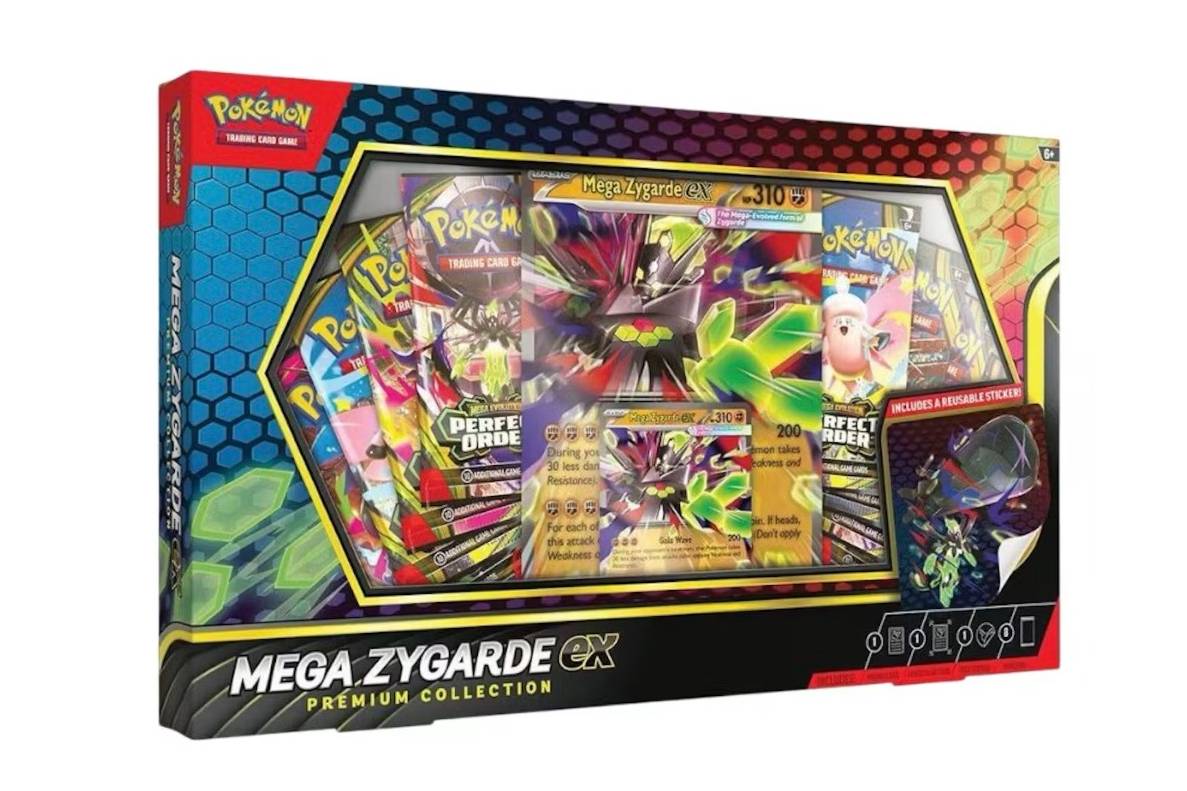 2026 Pokémon Mega Evolution Mega Zygarde ex Premium Collection
