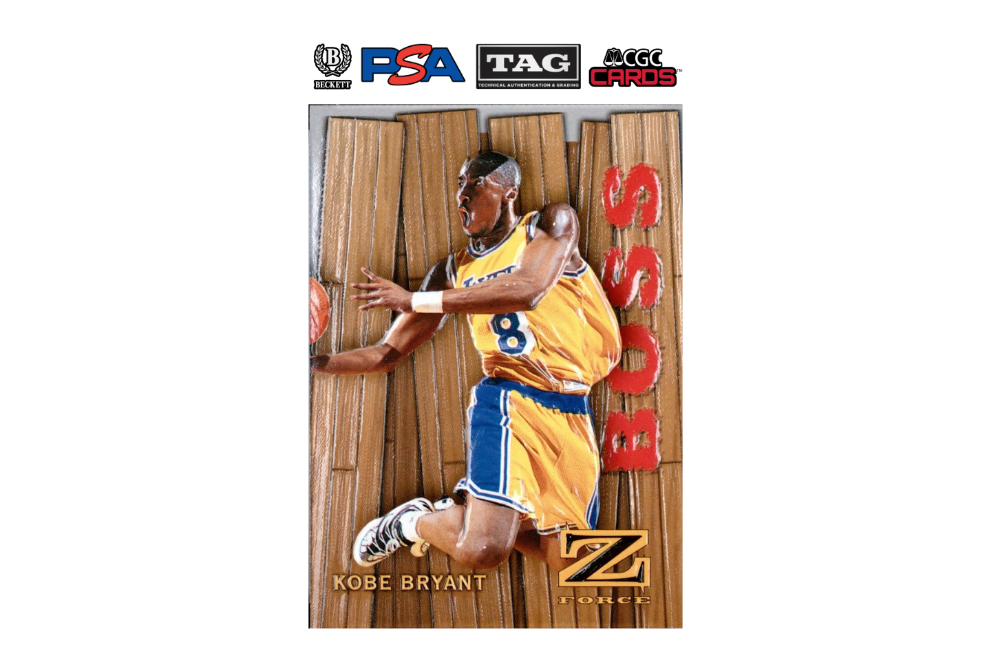 1997-98 Skybox Z-Force Kobe Bryant #3 Boss