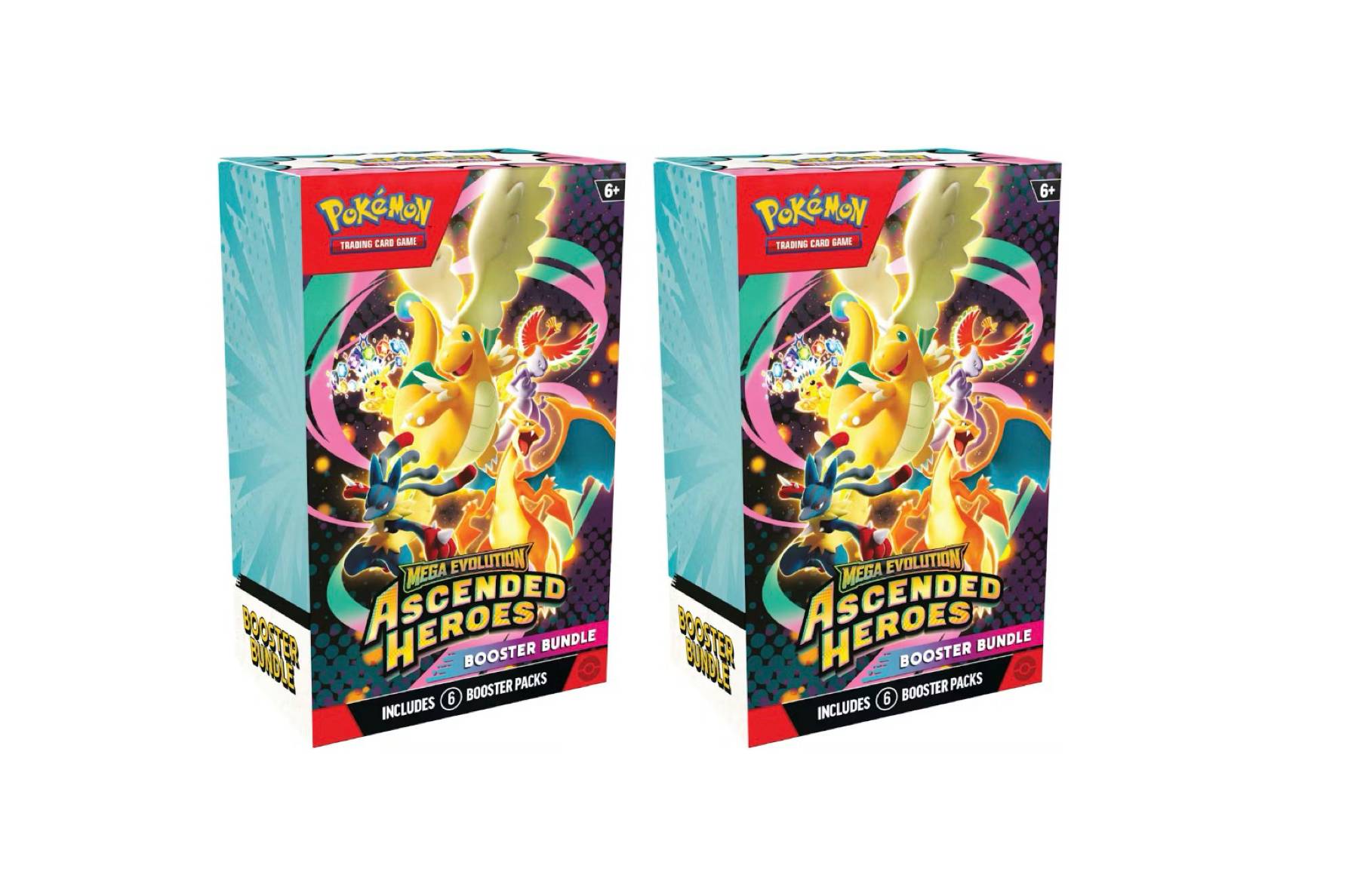2026 Pokémon Mega Evolution Ascended Heroes Booster Bundle 2x Lot